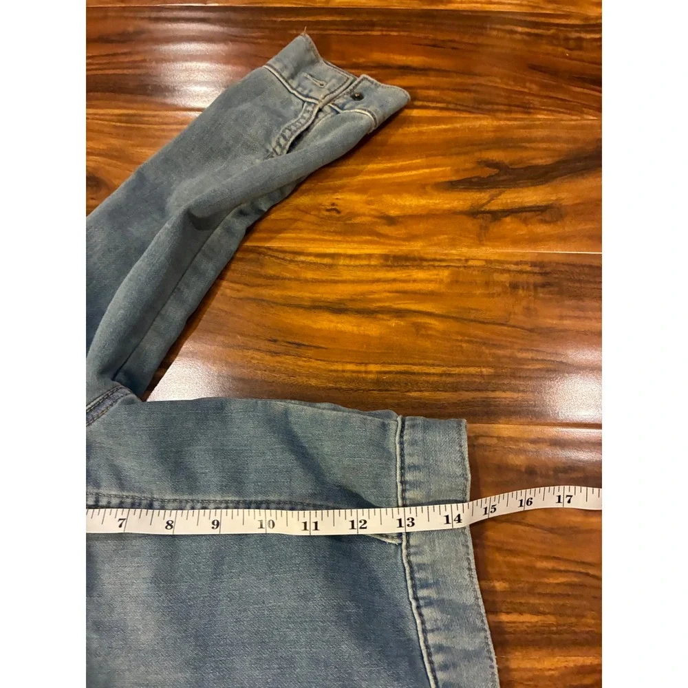 Gap‎ Denim Kids Medium Wash Blue Jean Trucker Jacket Size S Regular